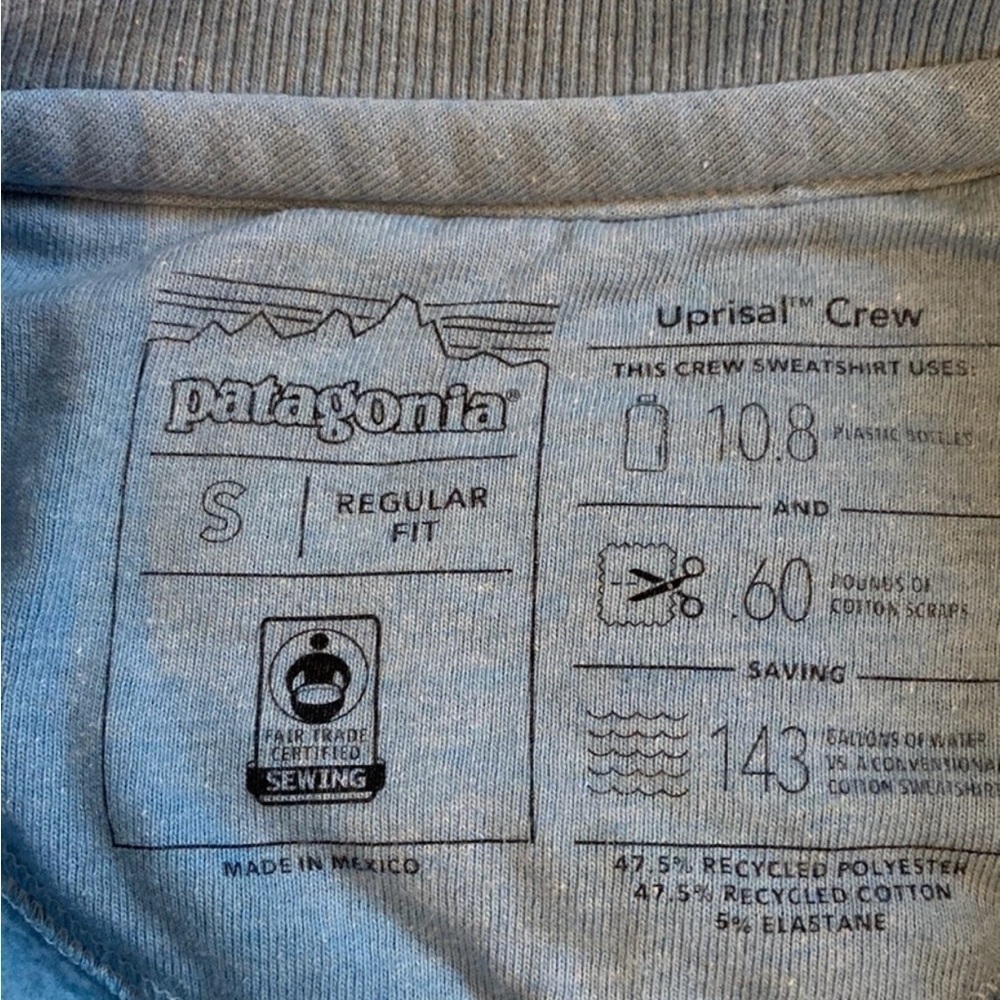 Patagonia Uprisal‎ Crew size Small - Picture 3 of 7